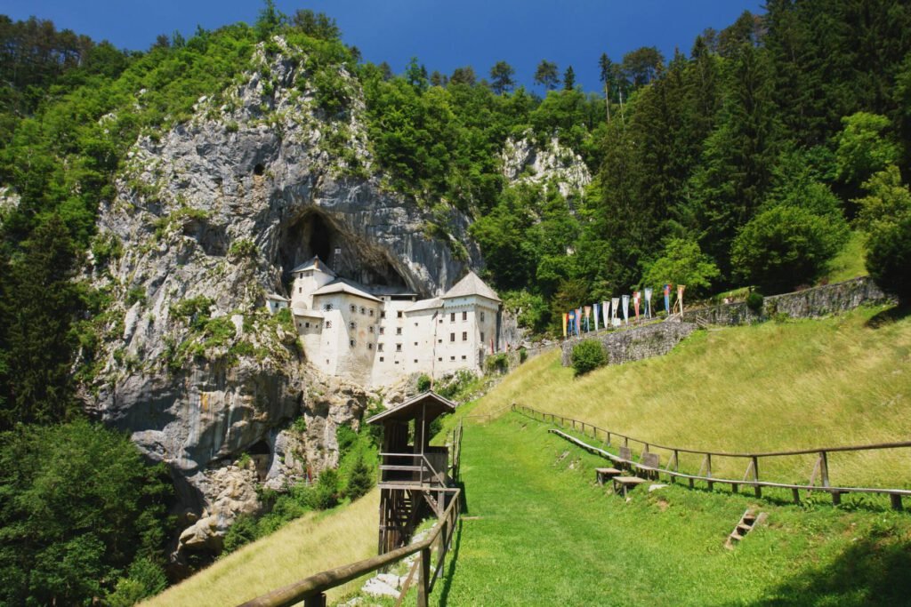 View of the Castle Predjama, Slovenia Slovenie