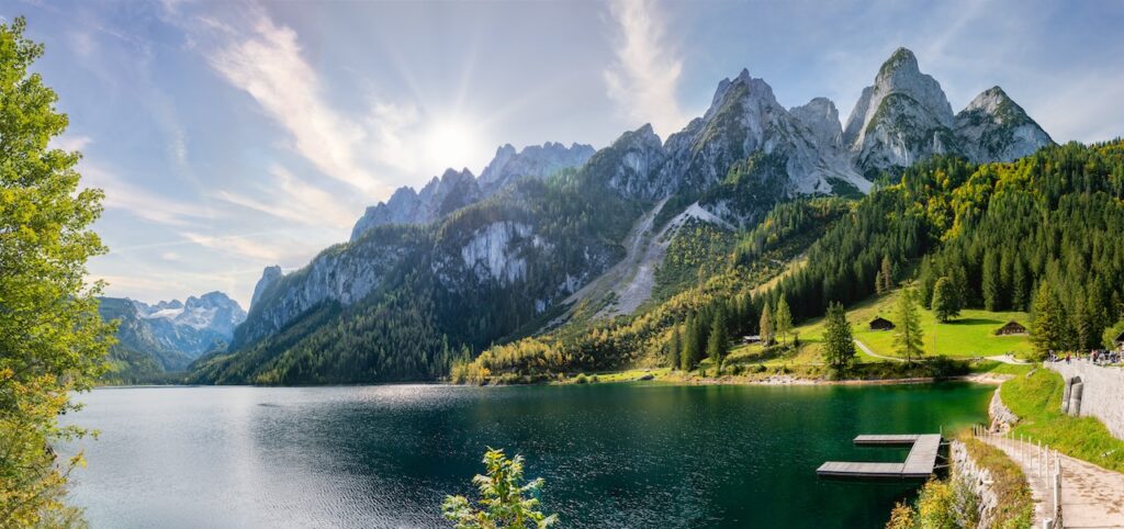 Berglandschaft, Berge, Gosau, Gosauseen, Dachstein, Dachstein West, Österreich, Oberösterreich, Alpen